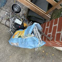 scrap copper and pallets