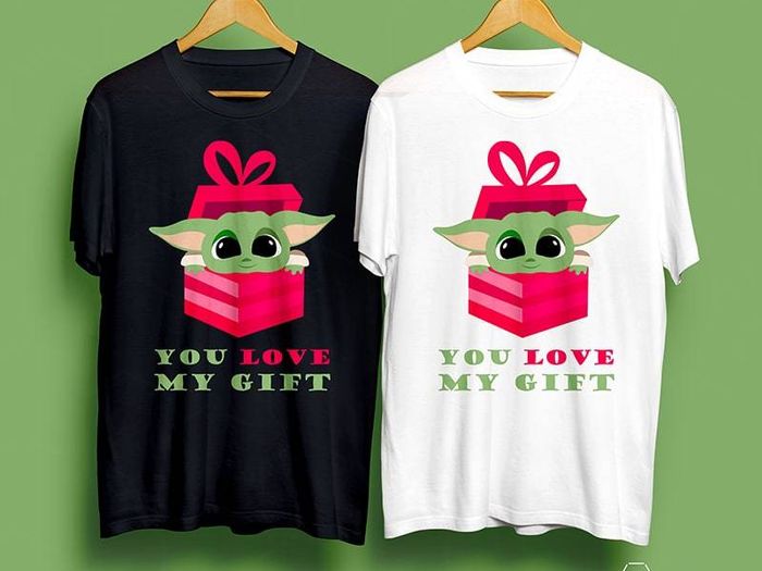 Baby Yoda You Love My Gift T-Shirt for adults and kids