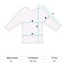 MOSCHINO UNDERWEAR Leisure Hoodie White Teddy Printed Image 6