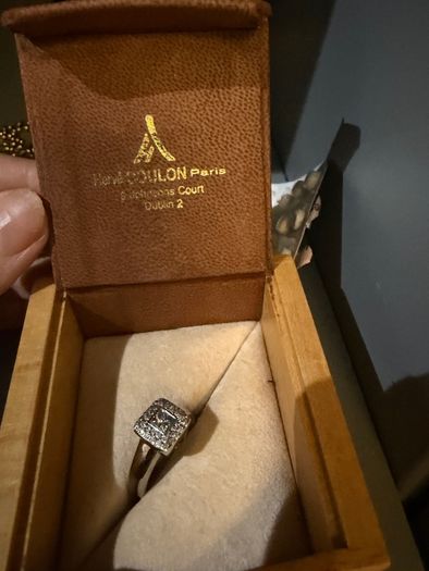 Herve coulon 18ct white gold and diamond