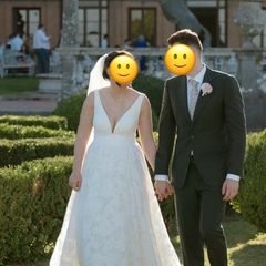 8321 by Monica Loretti Wedding Dress UK size 12