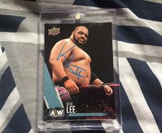 2021 AEW Upper Deck Trading Cards Preview Set - #PP-3 Keith Lee IP Autograph