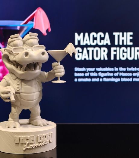 3D Printed GTA VI (6) Gator From Collector's Edition