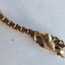 Vintage Square Box Link 9ct Rose Gold 375 Necklace L-17" - 7,27g Image 10