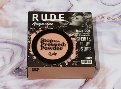 Rude - Stop the Press(ed) Powder - Light - New