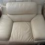 Italian Leather 3 Piece Suite  2 Seater Sofa + 2 Armchairs Image 7