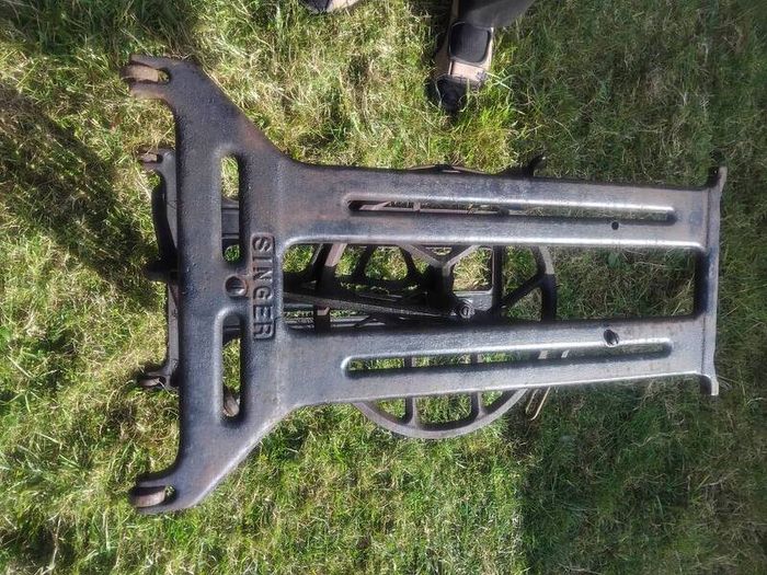 singer sewing machine base