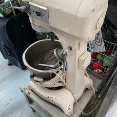 Hobart A200 mixer with stainless steel stand for sale