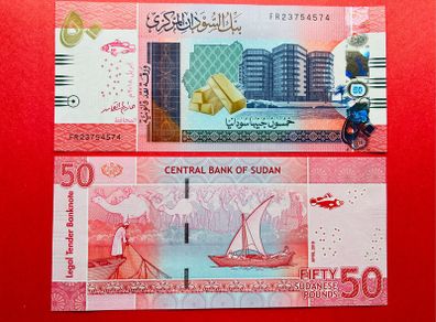 NORTH  Sudan  50  Pounds  2018  Pick  76  ( Uncirculated )