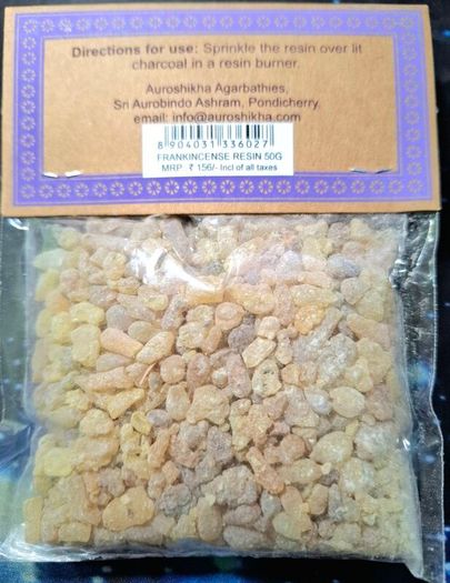 Frankincense resin high grade A+ quality natural incense 50g bag