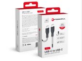 Forcell CB-02C Type-C to Type-C 3.0 QC PD60W Charging Cable