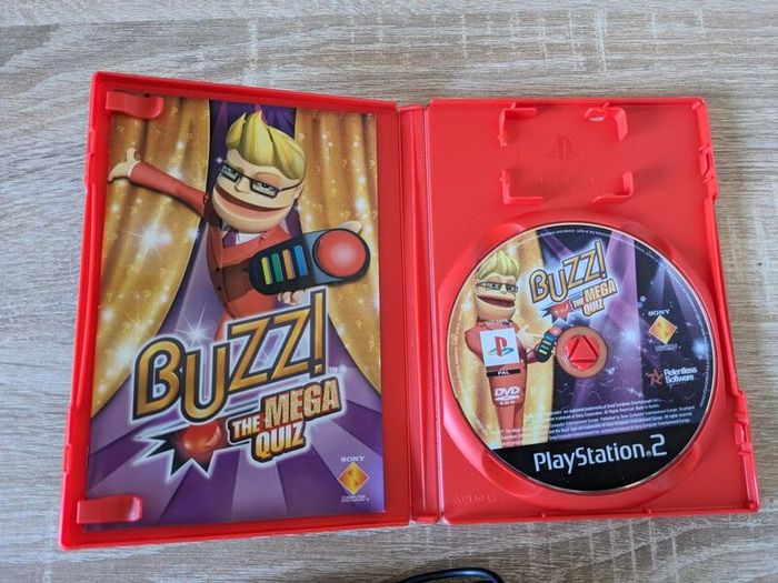 Buzz controllers and games for PS2