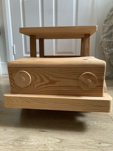 Large wooden car