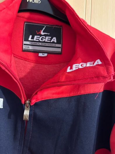 LEGEA red full zip medium