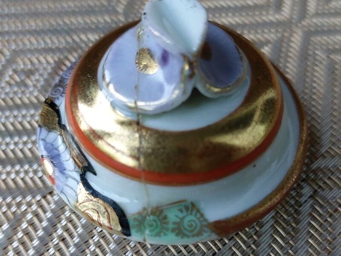 Antique Japanese "Kutani" Teapot