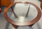 G Plan Astro Glass Top Coffee Table