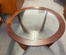 G Plan Astro Glass Top Coffee Table