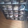vintage industrial metal pigeonhole cabnit Image 6