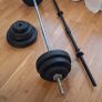 Home Gym Starter Kit, bench with 50Kg of Weights Image 6