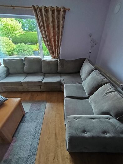 six seater corner sofa