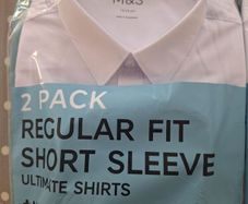 Boys School Shirts - short sleeve (15/16yr)