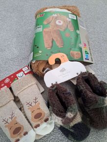 Christmas baby outfit