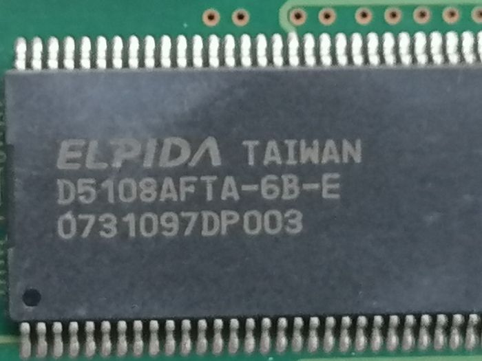 Elpida D5108AFTA-5B-E PC memory