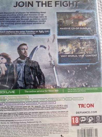 Brand New Game Sealed Defiance Xbox360 Games Original