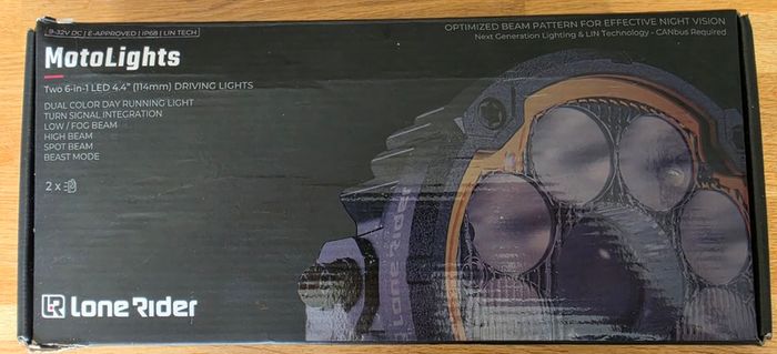 Lonerider MTL9 Moto Lights