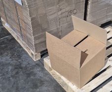 Cardboard boxes