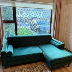 Velvet L Sofa