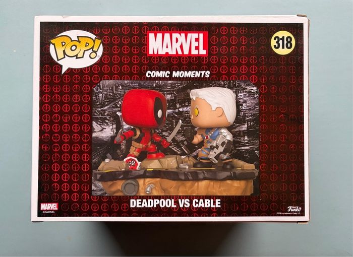 Funko Pop - Deadpool Vs Cable 318 - Marvel Comic Moments - Vinyl Action Figure