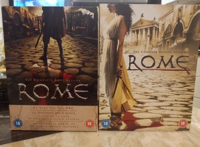 Rome Season 1 And 2 Dvd Boxsets Hbo Historical Drama