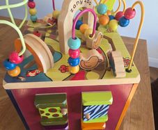 Wooden Activity Cube