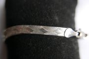 Sterling Silver 925 Italy Herringbone  Bracelet 5,9g