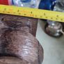 SET OF 2 Large Carved Vintage  Elephant BOOKENDS. Image 4