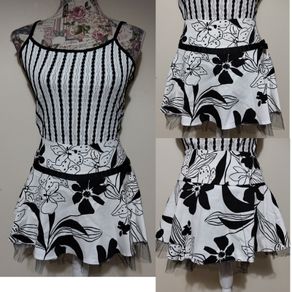 fabulous Ax Paris Black & White Skirt