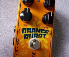 Caline CP-516 Orange Burst overdrive (Xotic BB)