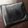 Mulberry Men's Black Bifold Leather 8 Credit Card Wallet Image 2