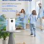 FREE EXPRESS SHIPPING 2200ML Dehumidifiers for Drying Clothes, Quiet Dehumidifier with Drainage Hose, Auto-Defrost|LED Light, Auto-off, Dehumidifier for Bedroom Bathroom Closet RV Image 2