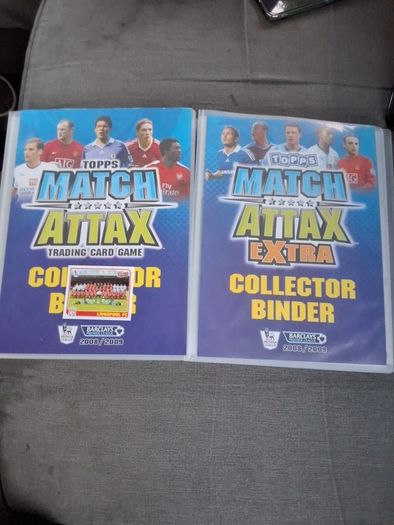 Match attax cards 08/09