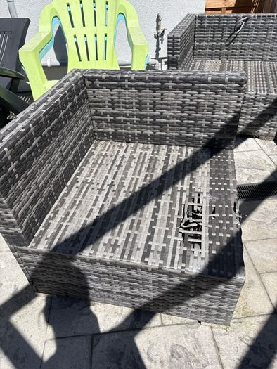 3 x garden seats