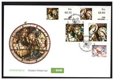 2010 Ireland Christmas Commemorative Stamps An Post First Day Cover (FDC)