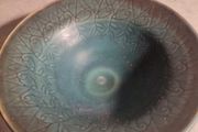 Lovely Small Pottery Bowl Islamic Style Signed Alan 99.