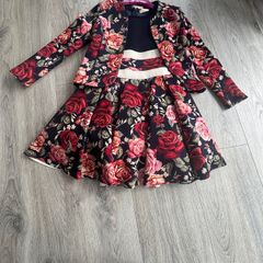 Designer Monnalisa Dress with Jacket