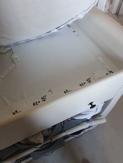 White Baby Changing Unit