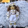 Beautiful Handmade Communion Doll  Crochet, Unique Keepsake Gift Image 2