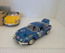 Vintage Bburago 1:16 Alpine Renault A110