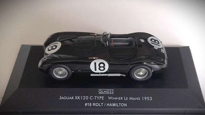 Diecast Model Le Mans Winning Jaguar C Type XK120 1953 1st - Quartzo 1:43