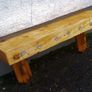 Rustic Chunky floating shelf / display Image 3
